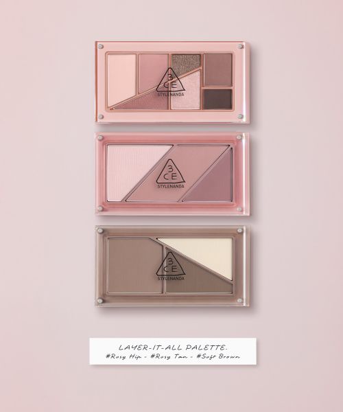 3CE [2 types] Layer It All Palette + Blush