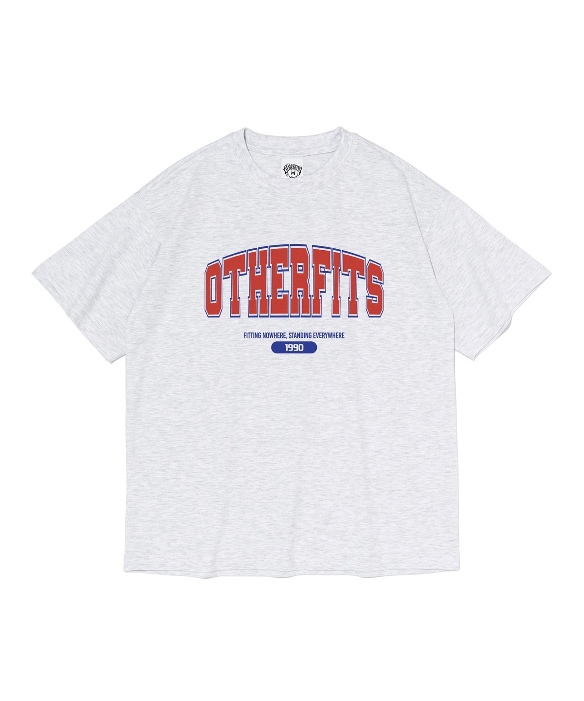 아더피츠(OTHERFITS) 어나더 아더피츠 반팔티셔츠 (그레이)