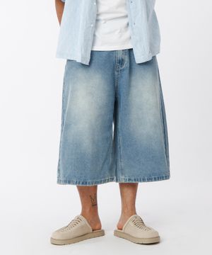 TX403 버뮤다 데님 쇼츠 (중청)