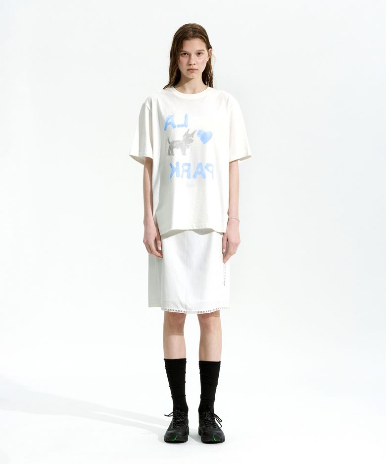 LOVE PARK T-SHIRT_OFF WHITE [LC267TS14OW]