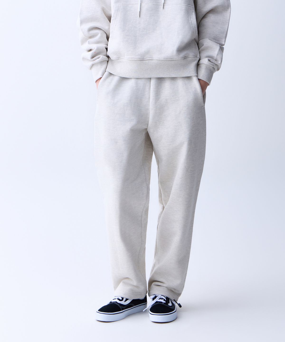 에이던엠(ADERNM) ESSENTIAL SWEAT PANTS (OATMEAL)