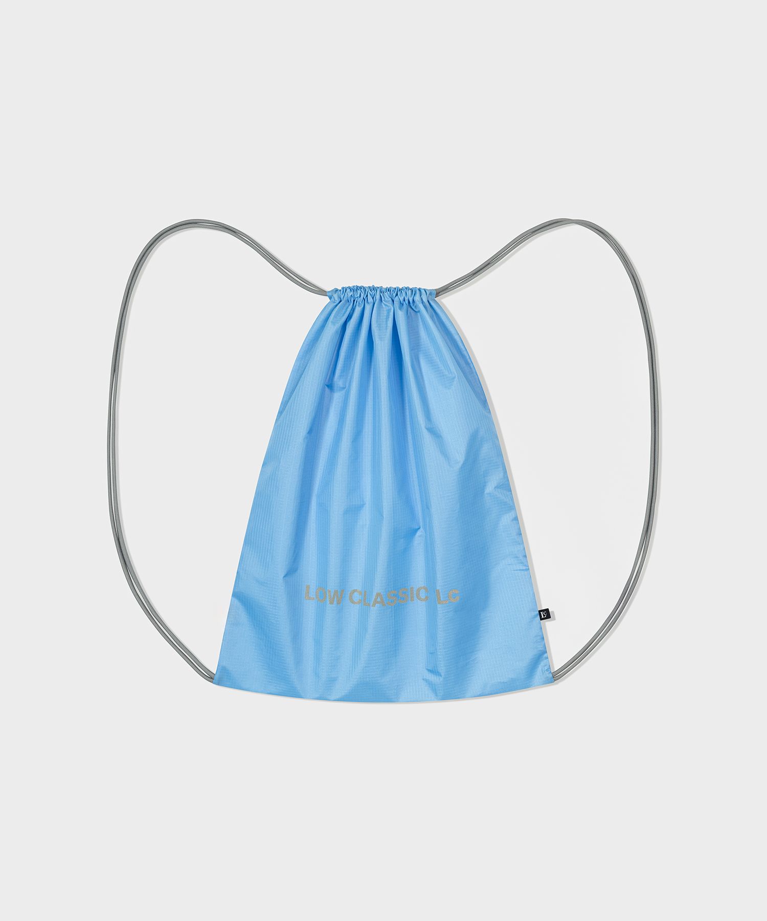 MUSINSA | LOW CLASSIC DRAWSTRING BAG_BLUE_LC257BA20BL