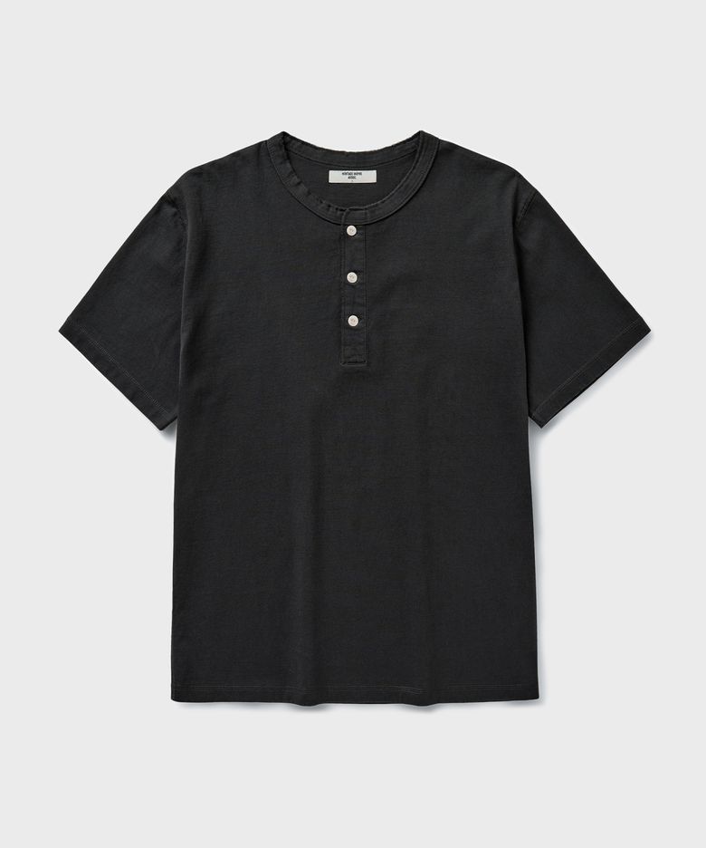 CRAFT HENLEY T-SHIRT [GRAPHITE]
