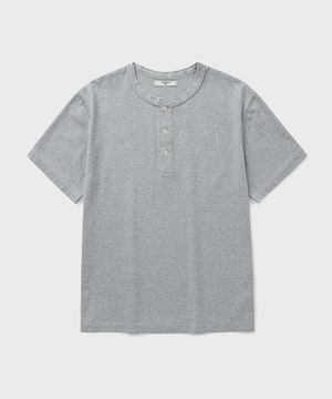 CRAFT HENLEY T-SHIRT [MELANGE GRAY]