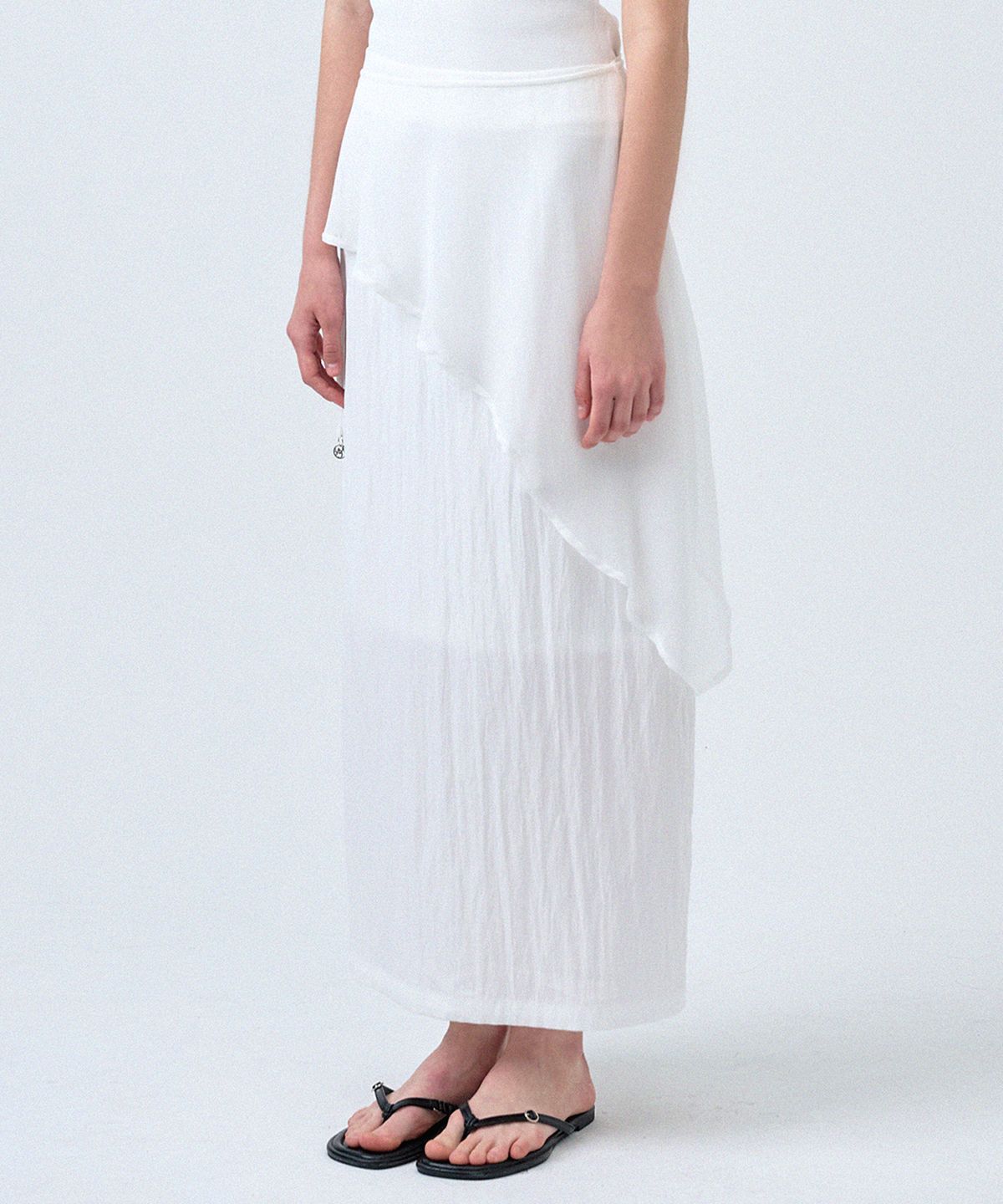 미케네(MICANE) 엘라라 레이어드 롱 스커트