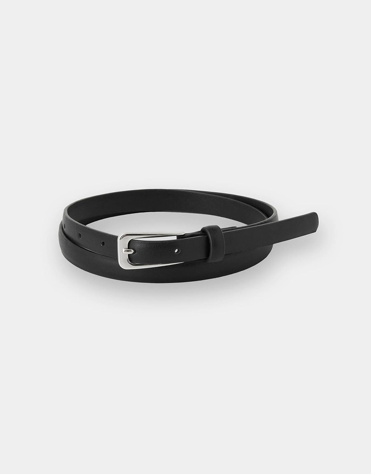 지오다노(GIORDANO) 스퀘어 버클 레더 벨트 435503 [black]