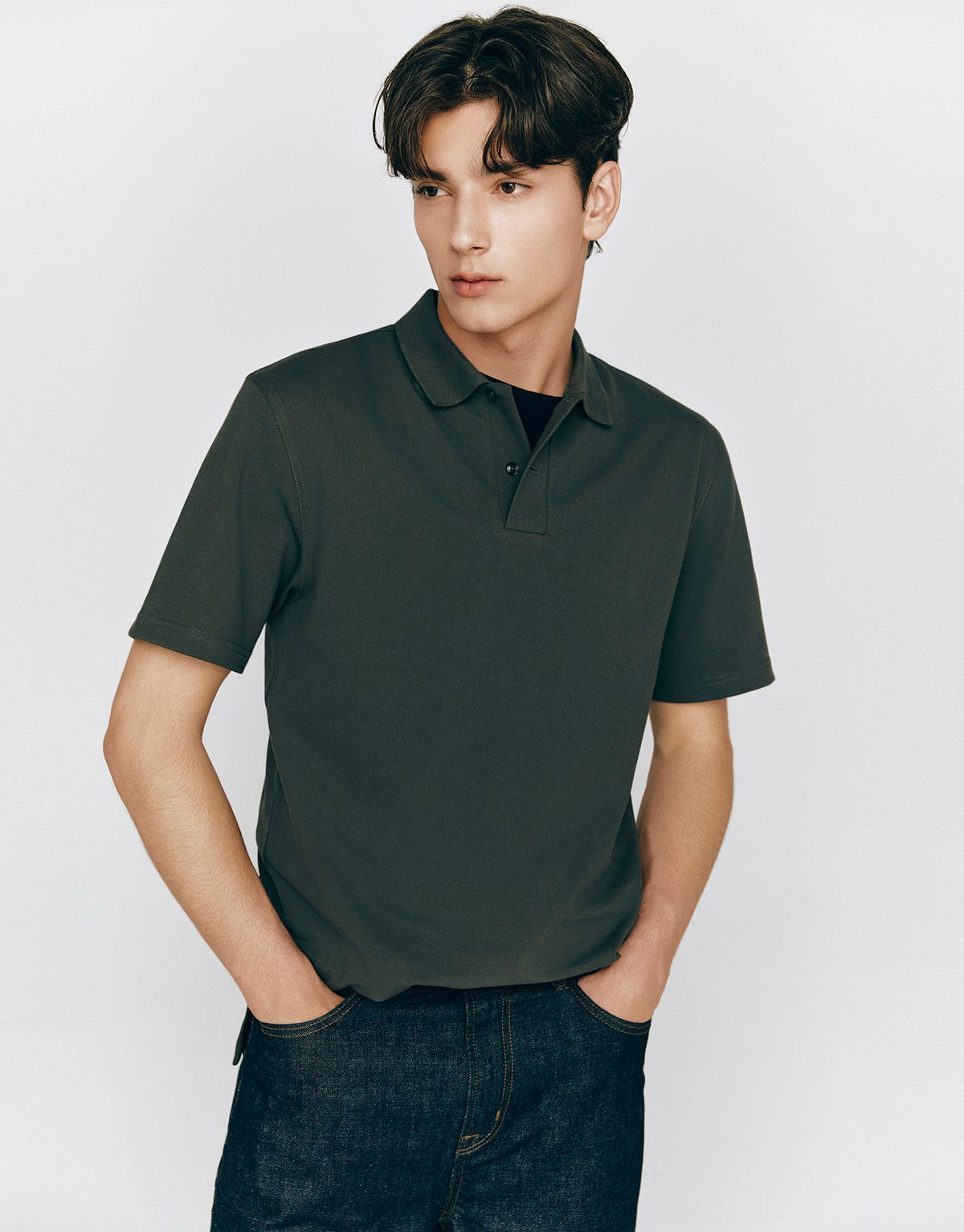 지오다노(GIORDANO) [쿨 기능성] 폴로 반팔 카라티 015507 [5color]