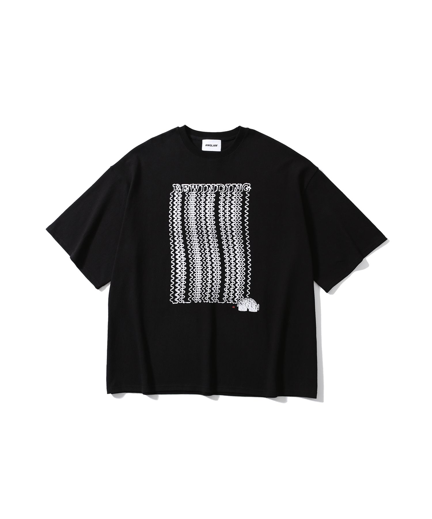 【ANGLAN】25SS★ [AG] Slinky Graphic Half Tee MUSINSA | ANGLAN Slinky Graphic Half Tee - Ivory