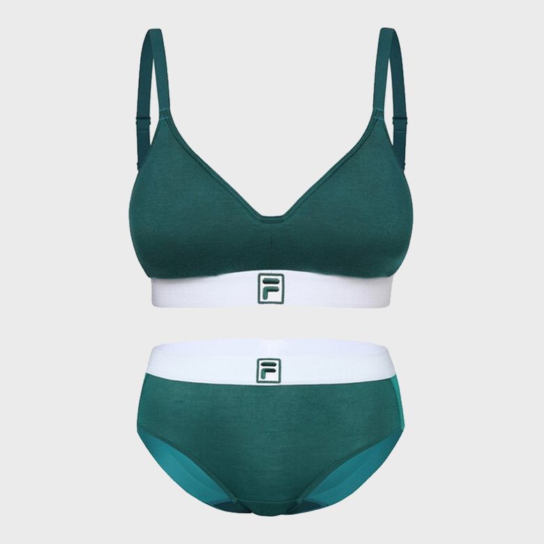 F코튼 볼륨 브라탑 팬티 세트(FI4BAH1111FDGR)