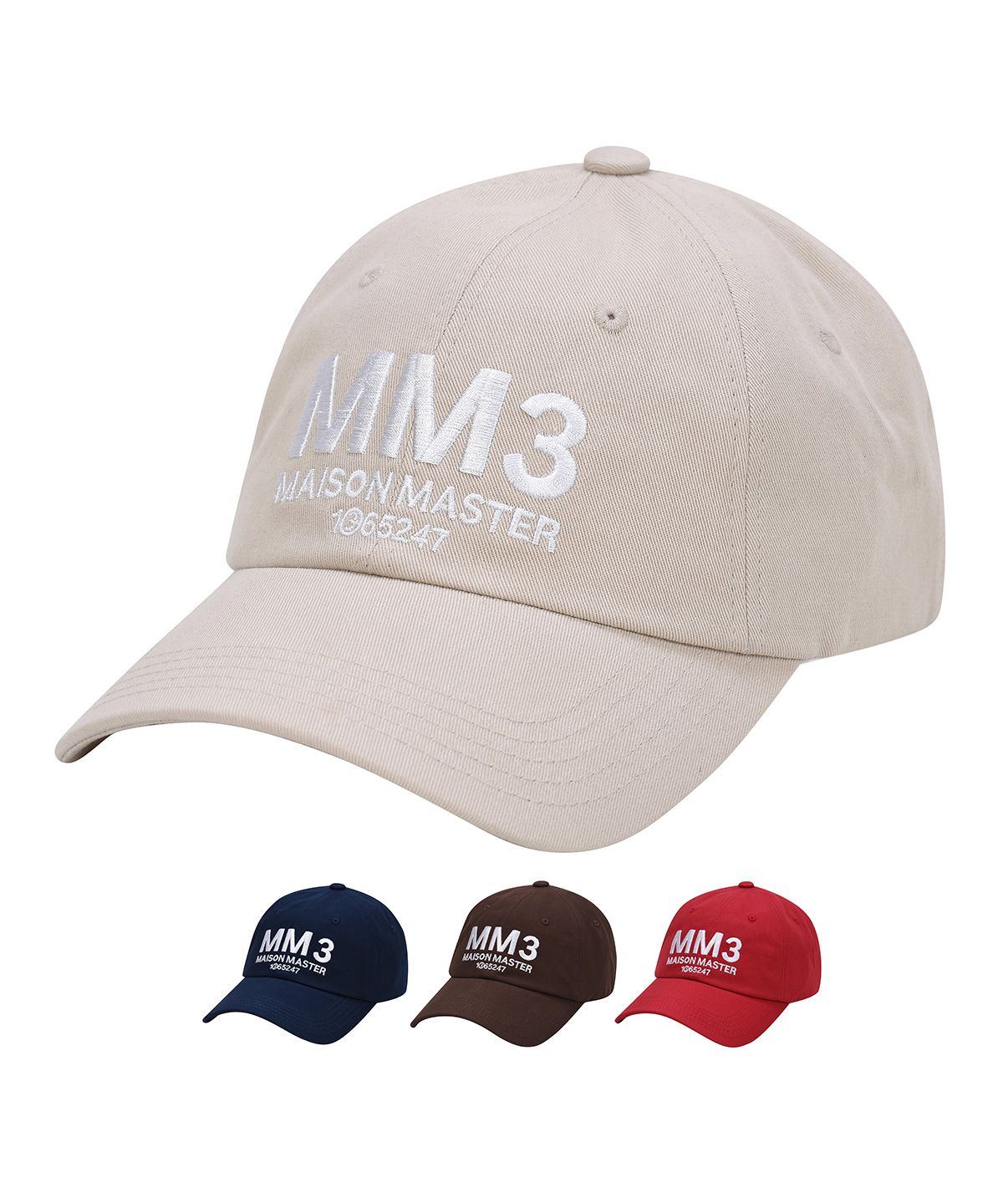 메종마스터(MAISON MASTER) MM3 자수로고 볼캡