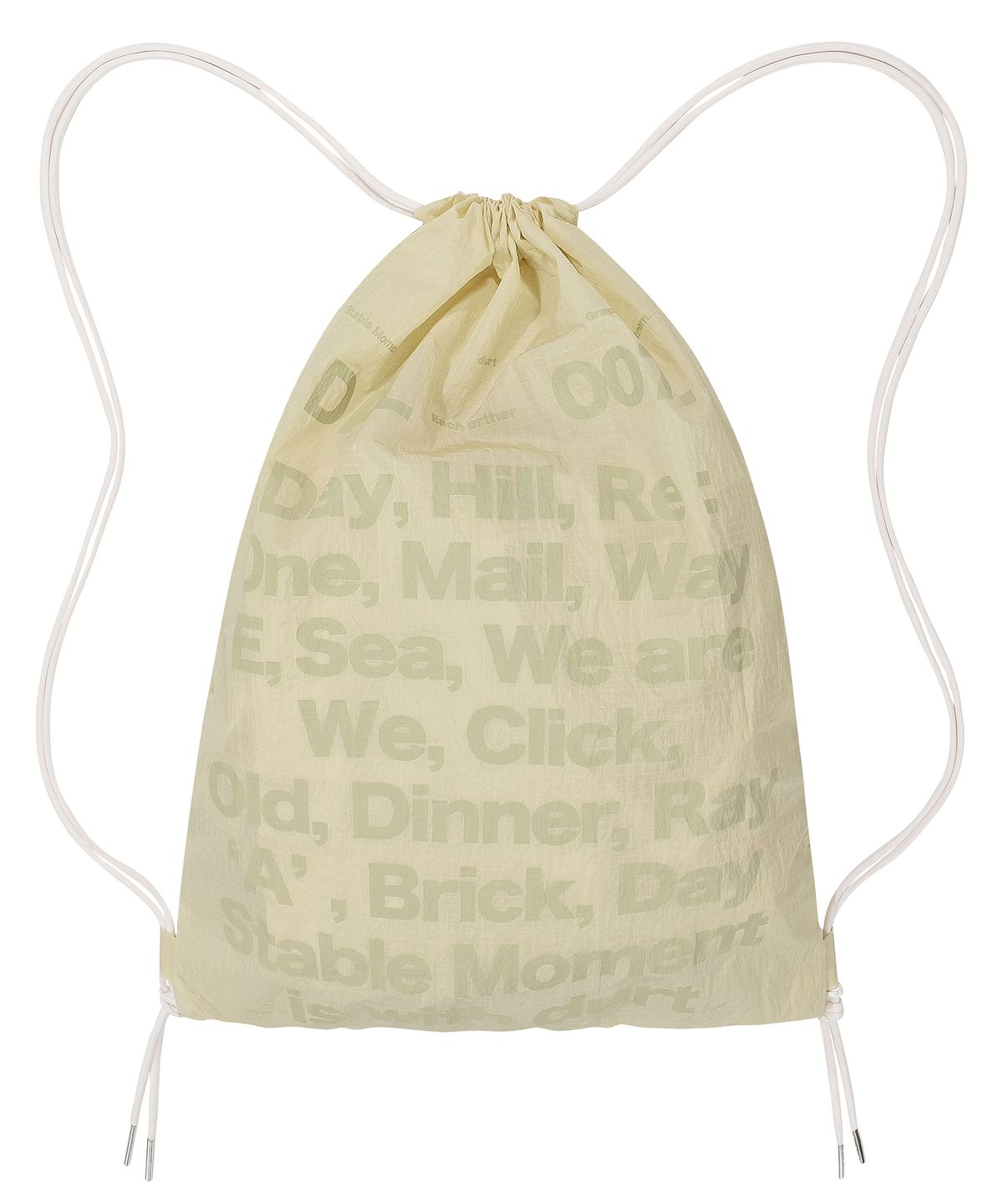 더트(DURT) OUR DAILY GYM SACK (BEIGE)