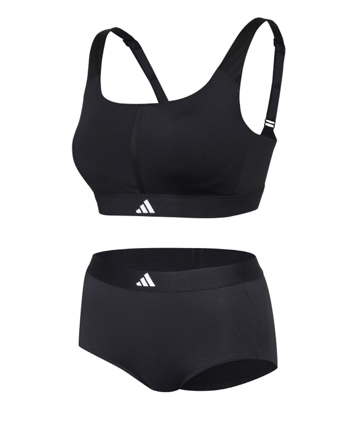 아디다스 언더웨어(ADIDAS UNDERWEAR) [브라1+팬티1] 여성 파워메쉬 퓨징 브라팬티 SET