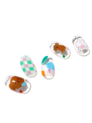 헤어몬&덕순 콜라보레이션 젤네일