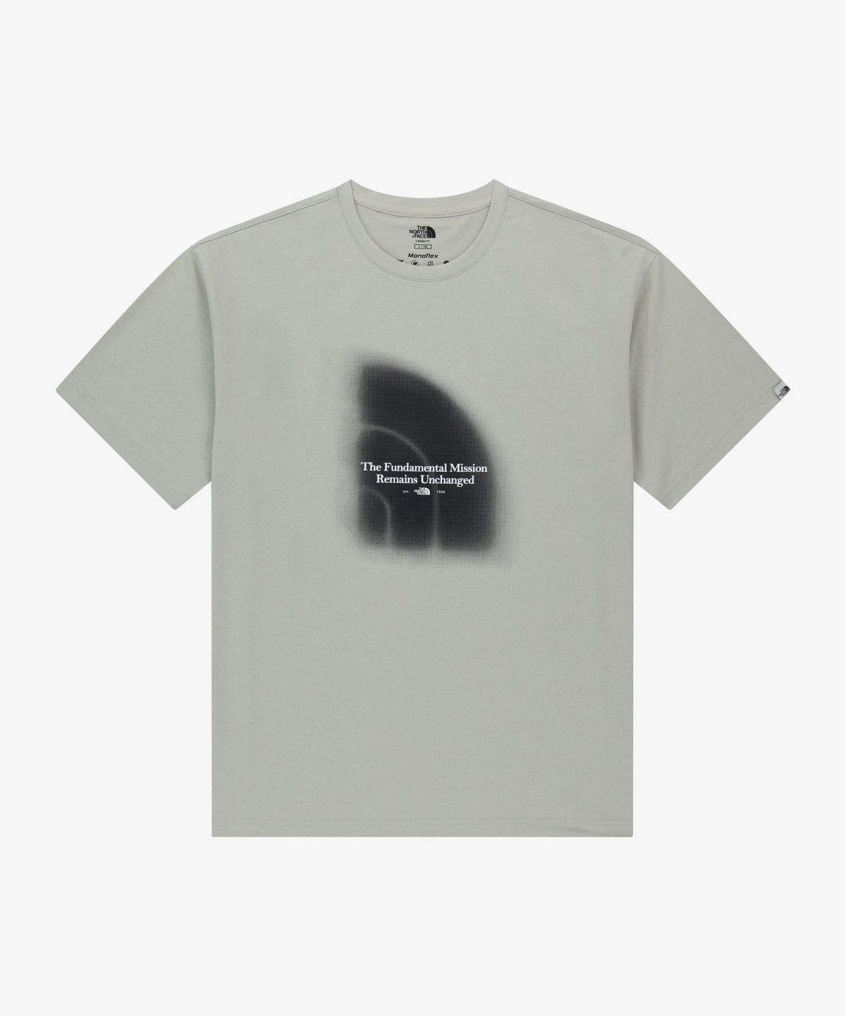 노스페이스(THE NORTH FACE) NT7UR13L 미스티 로고 반팔 라운드티 WHITE_SAND