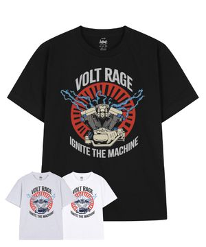 볼트 레이지 엔진 반팔 티셔츠 (3color)