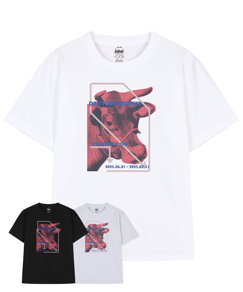 레드 카우 아카이브 반팔 티셔츠 (3color)