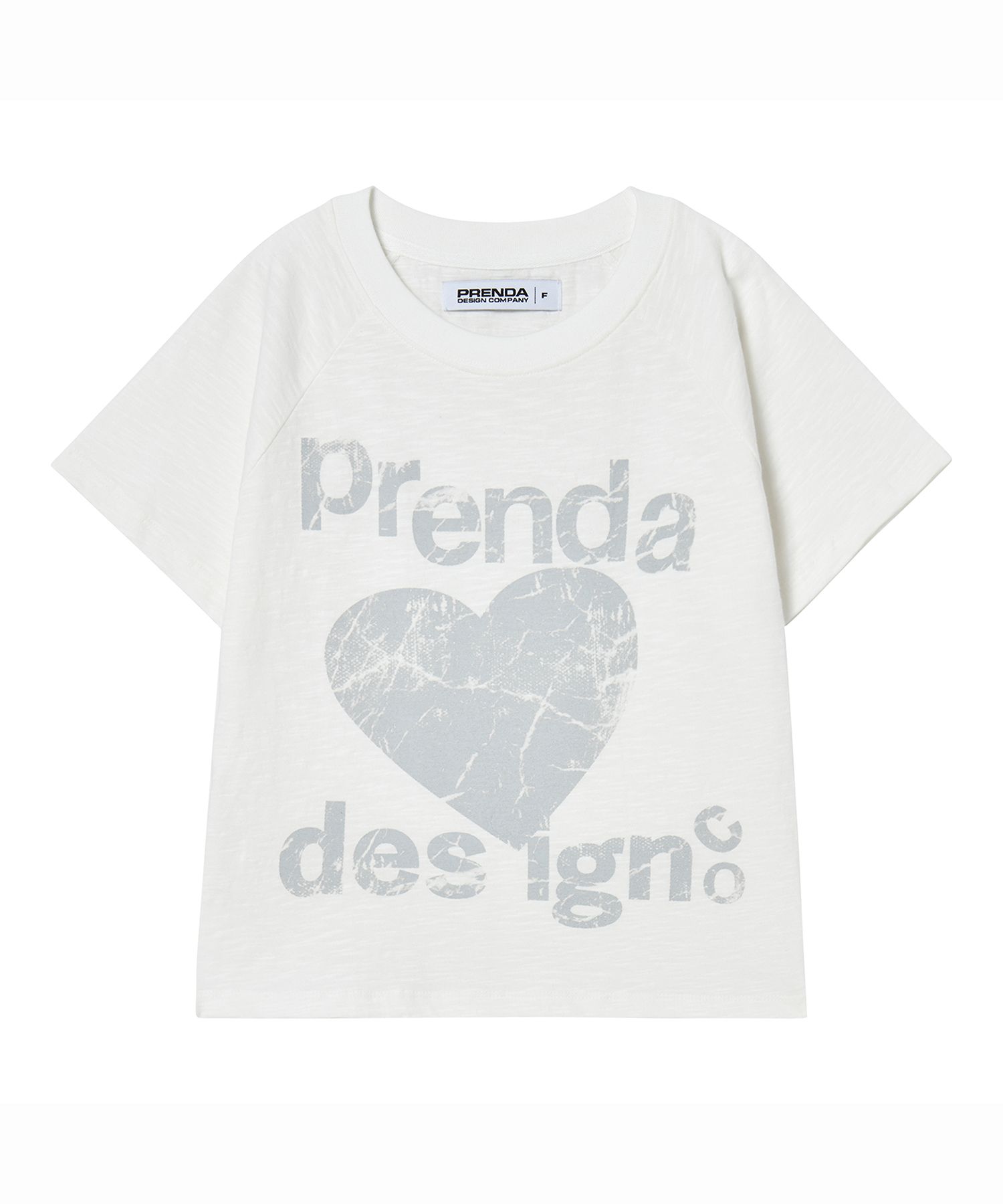 【PRENDA】 PRENDA DESIGN CO HEART CRACK TEE / 追跡付 MUSINSA公式 | PRENDA PRENDA DESIGN CO HEART CRACK TEE WHITE