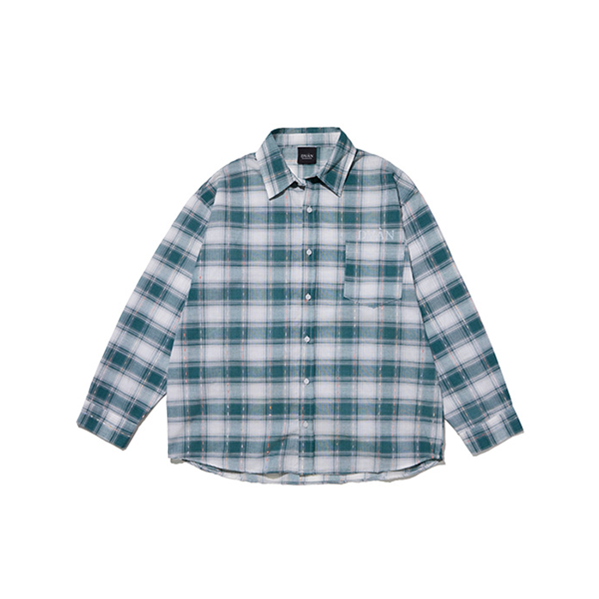 드반(DVÀN) GRASS EMBLEM SHIRT – Sage Green
