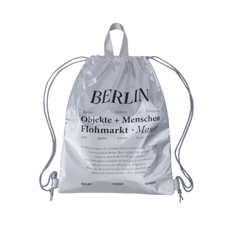 Flohmarkt Gym Sack (SILVER)