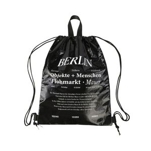 Flohmarkt Gym Sack (BLACK)