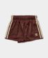 핀스트라이프 새틴 숏 팬츠 - 브라운 / KC4236