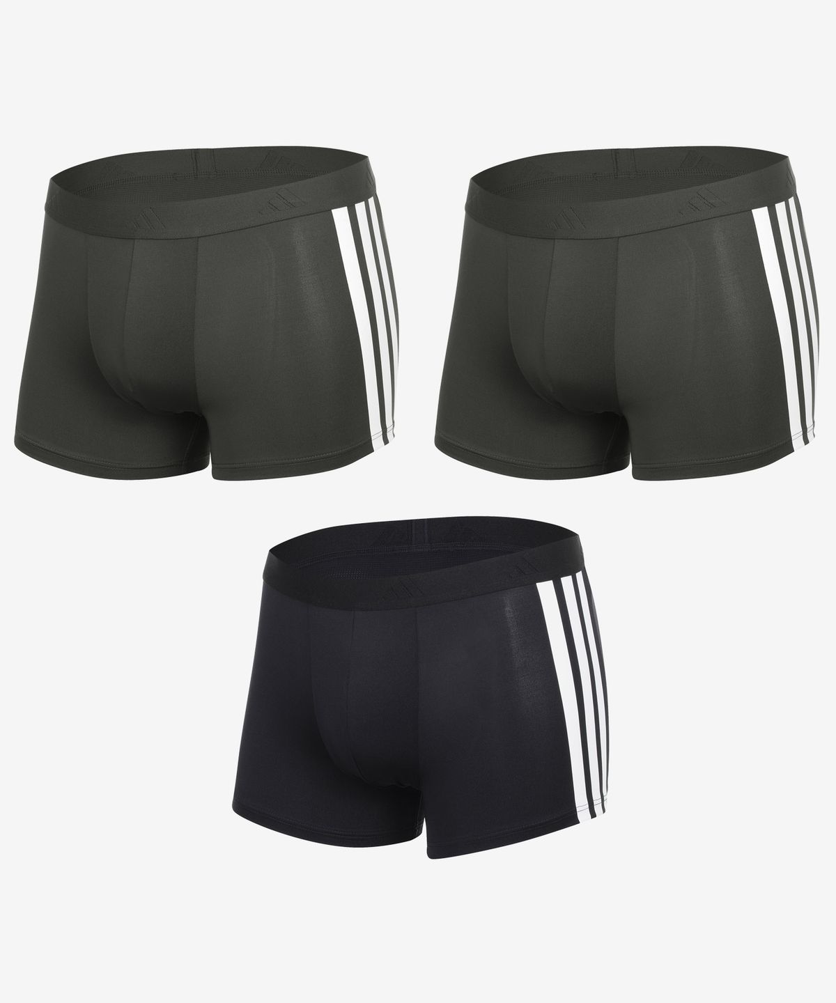 아디다스 언더웨어(ADIDAS UNDERWEAR) [3PACK] 남성 에어로레디 3BAR 드로즈