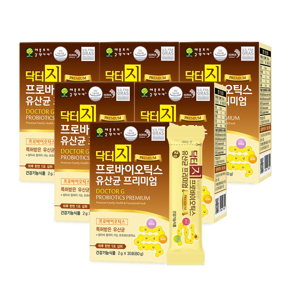 팜스빌(PHARMSVILLE) 닥터지 프로바이오틱스 프리미엄 유산균 6박스 6개월분