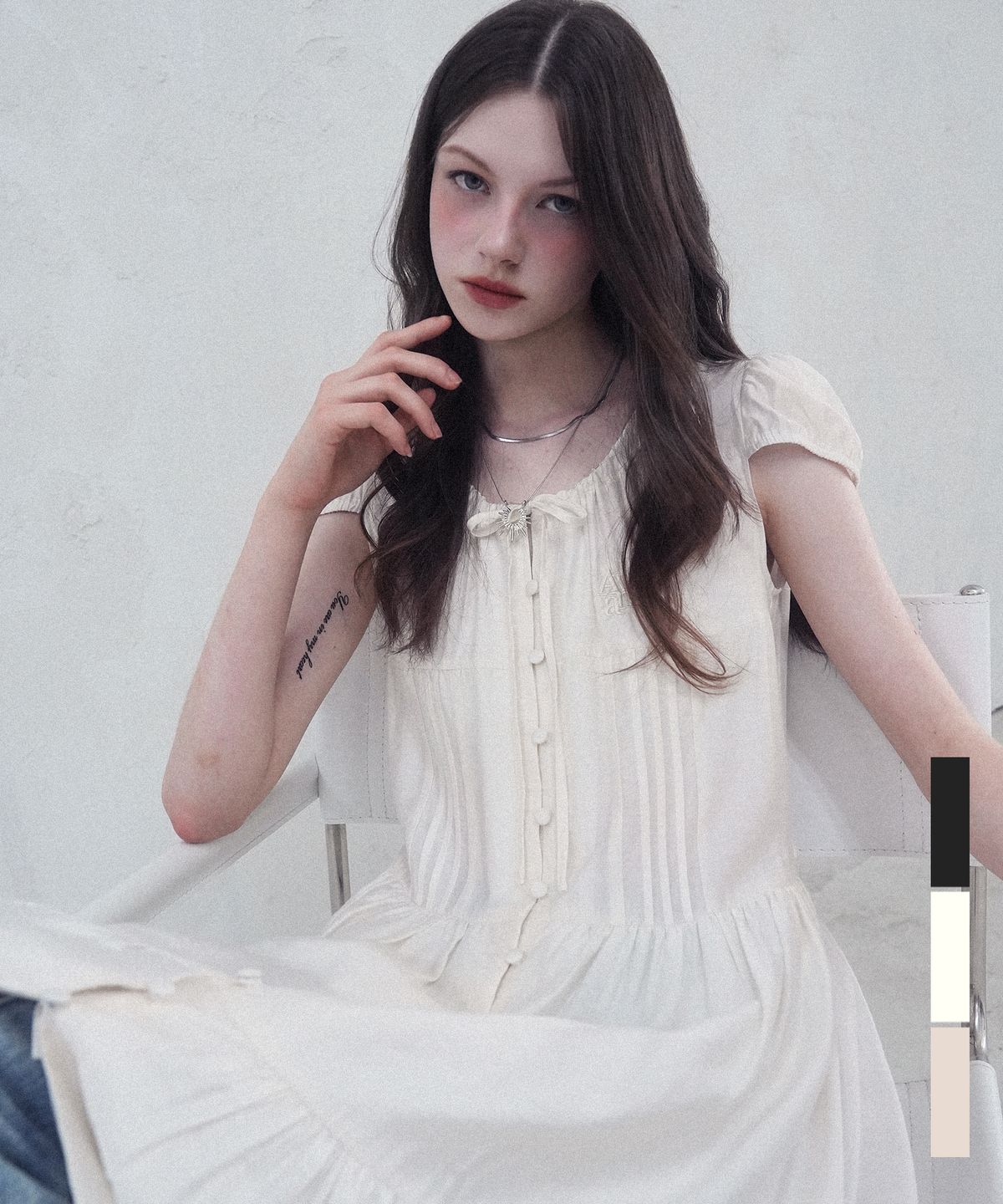 어반드레스(AVANDRESS) Sheerglow Dress - 3COL
