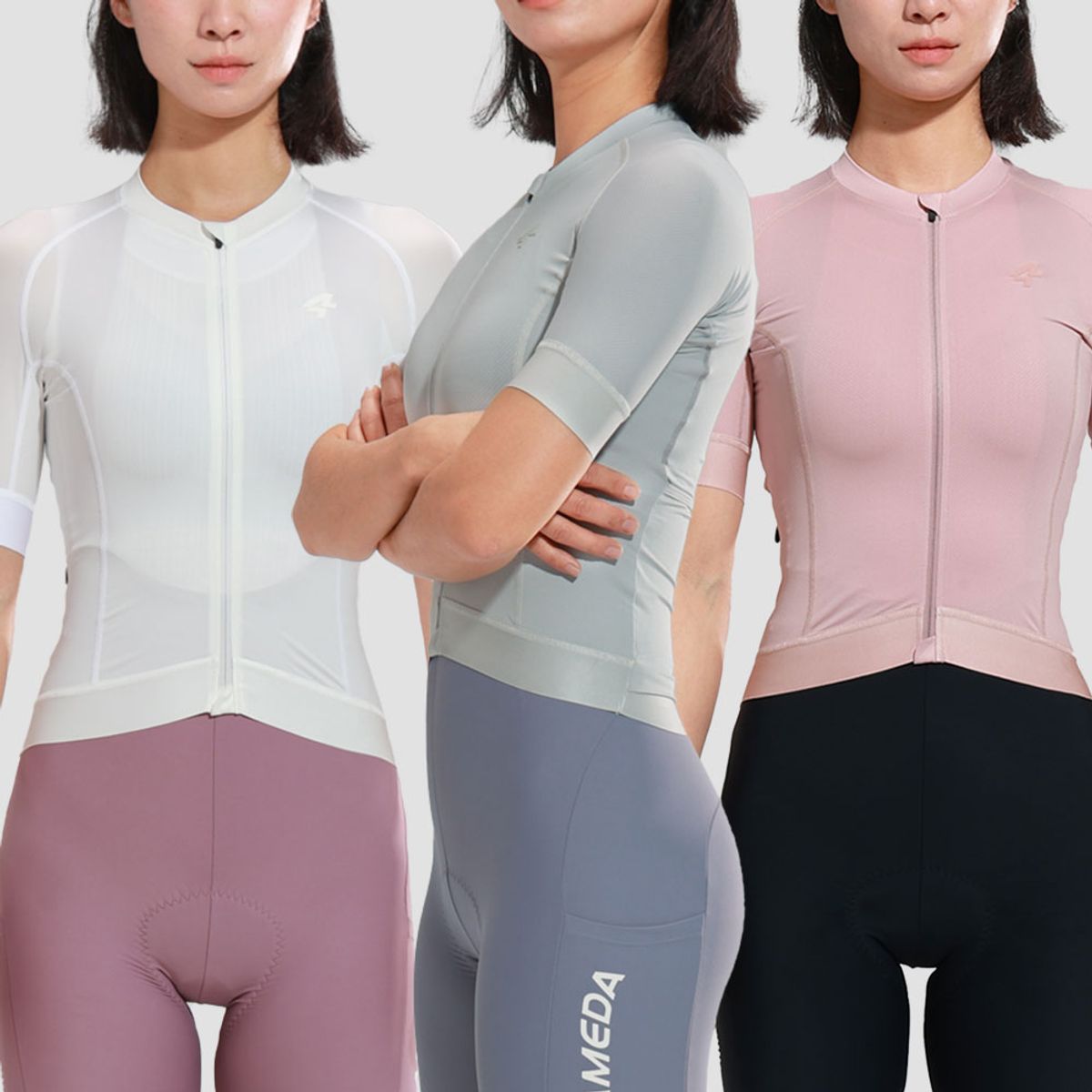 라메다(LAMEDA) BETA+ Level 반팔져지 자전거의류 2024SSZ5209 (여성용)