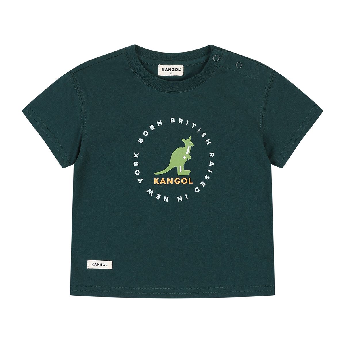 캉골키즈(KANGOL KIDS) [베이비] 그래픽 반팔 티셔츠 RB 0961 그린