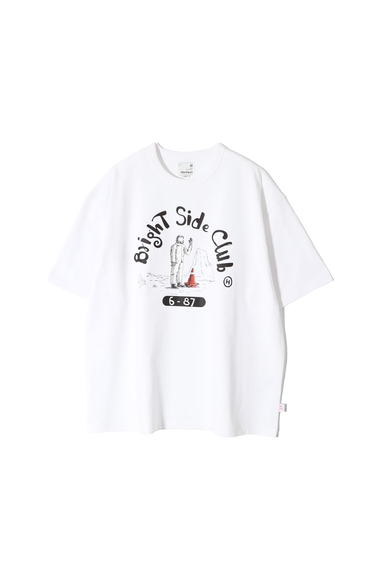 홀리선(HORLISUN) 25 B.S.C GRAPHIC T-SHIRT ASTRONAUT