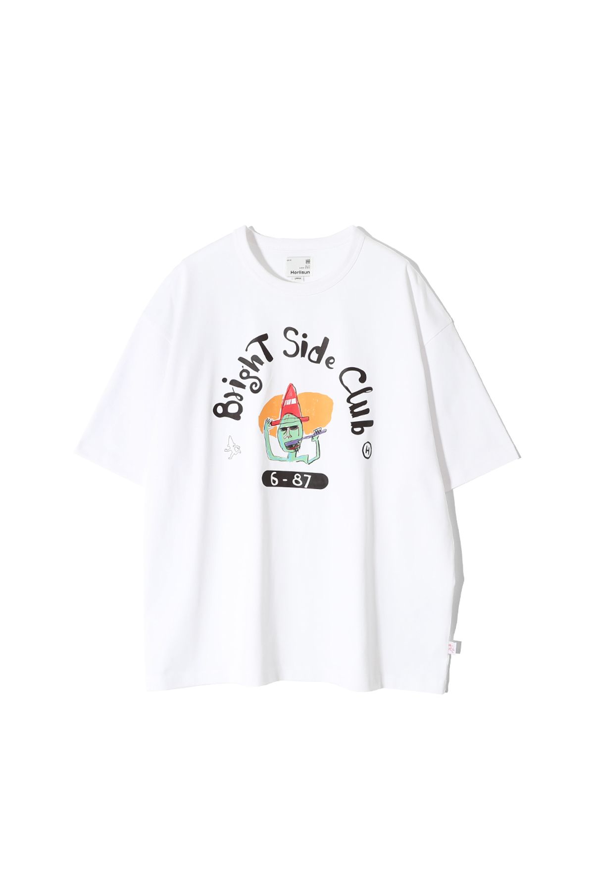 홀리선(HORLISUN) 25 B.S.C GRAPHIC T-SHIRT ALIEN