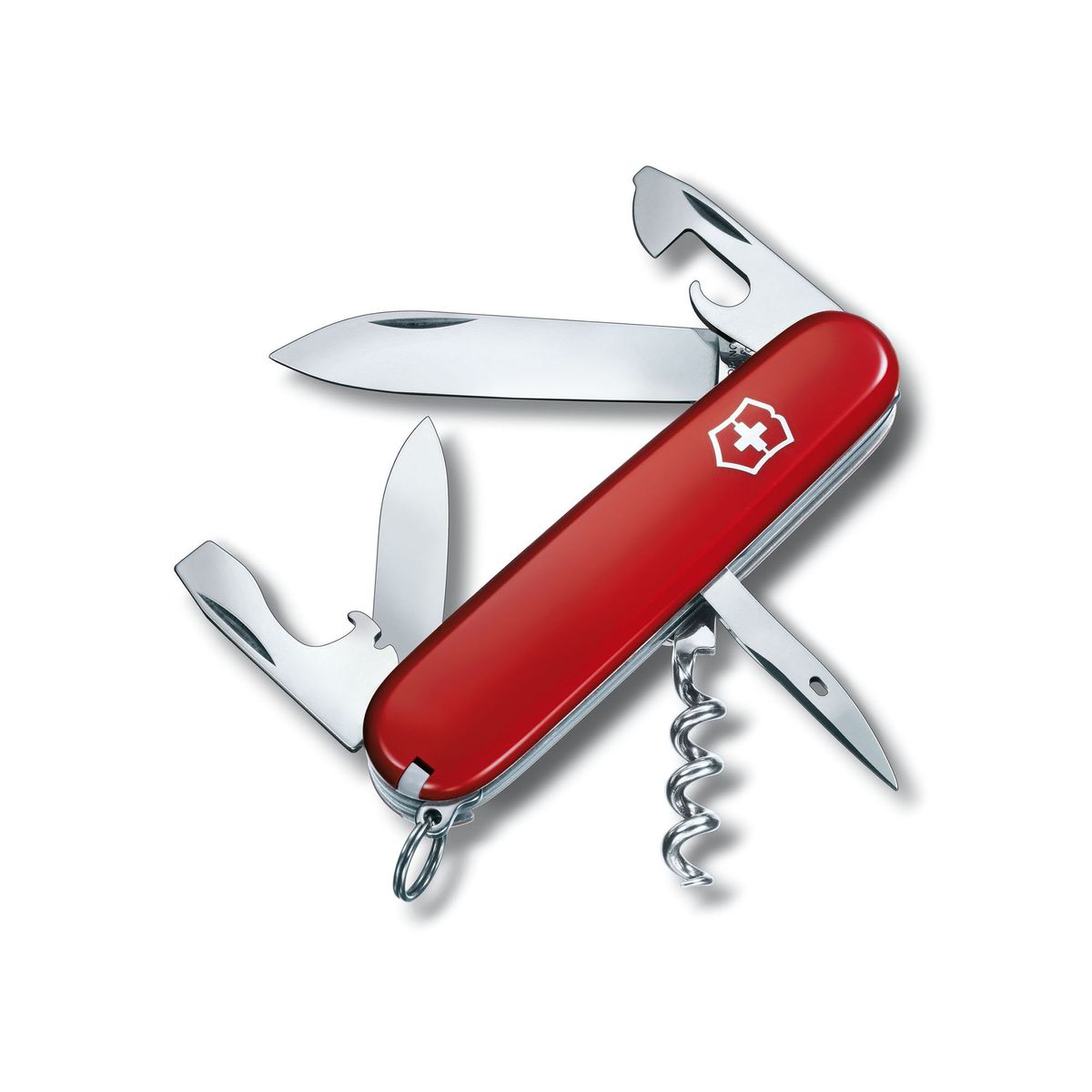 빅토리녹스(VICTORINOX) 맥가이버 캠핑 멀티툴 스파르탄 91mm 미디움 포켓 스위스 아미 나이프 칼 레드 1.3603