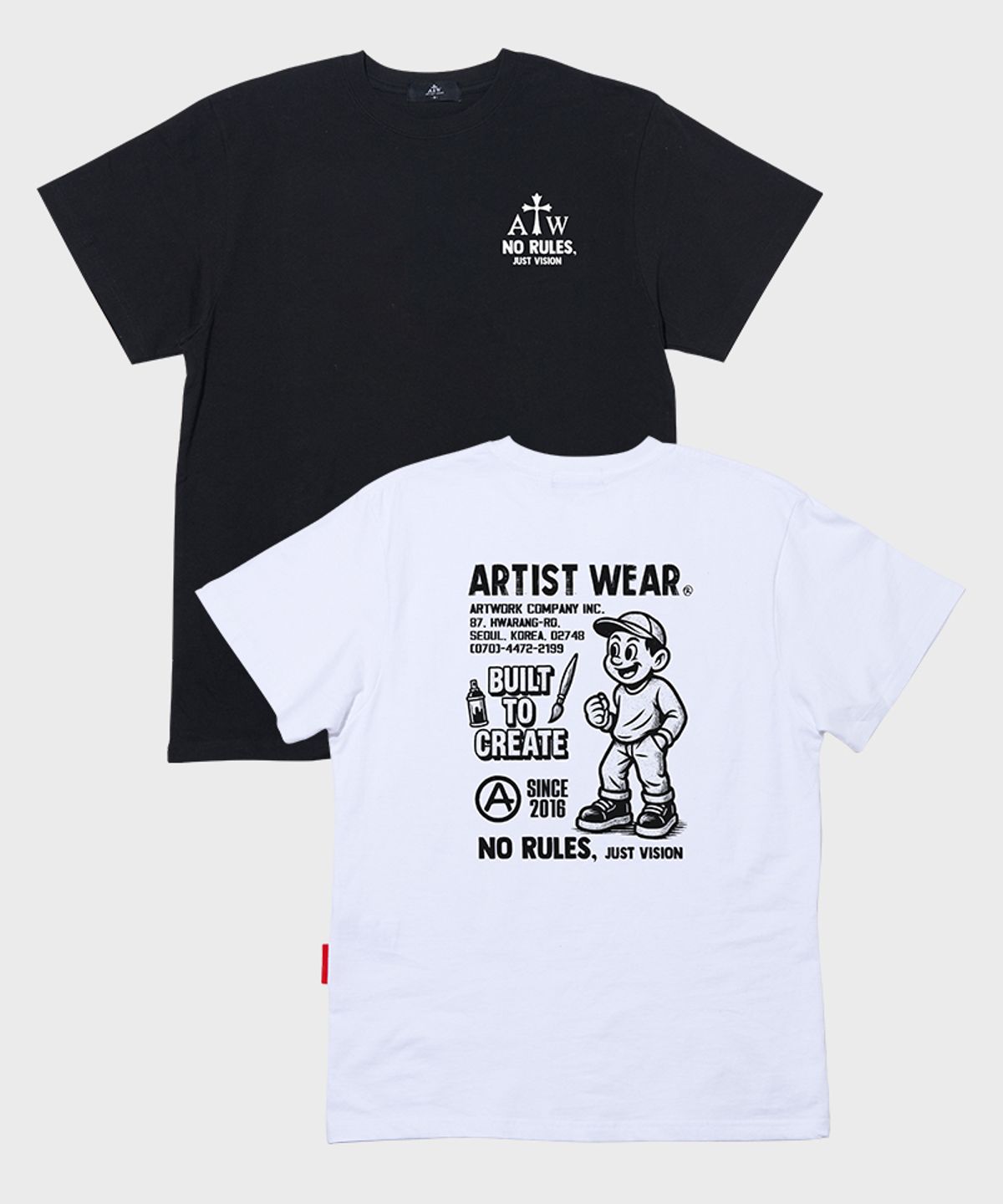 아티스트웨어(ARTISTWEAR) 오리진메이커스 반팔티