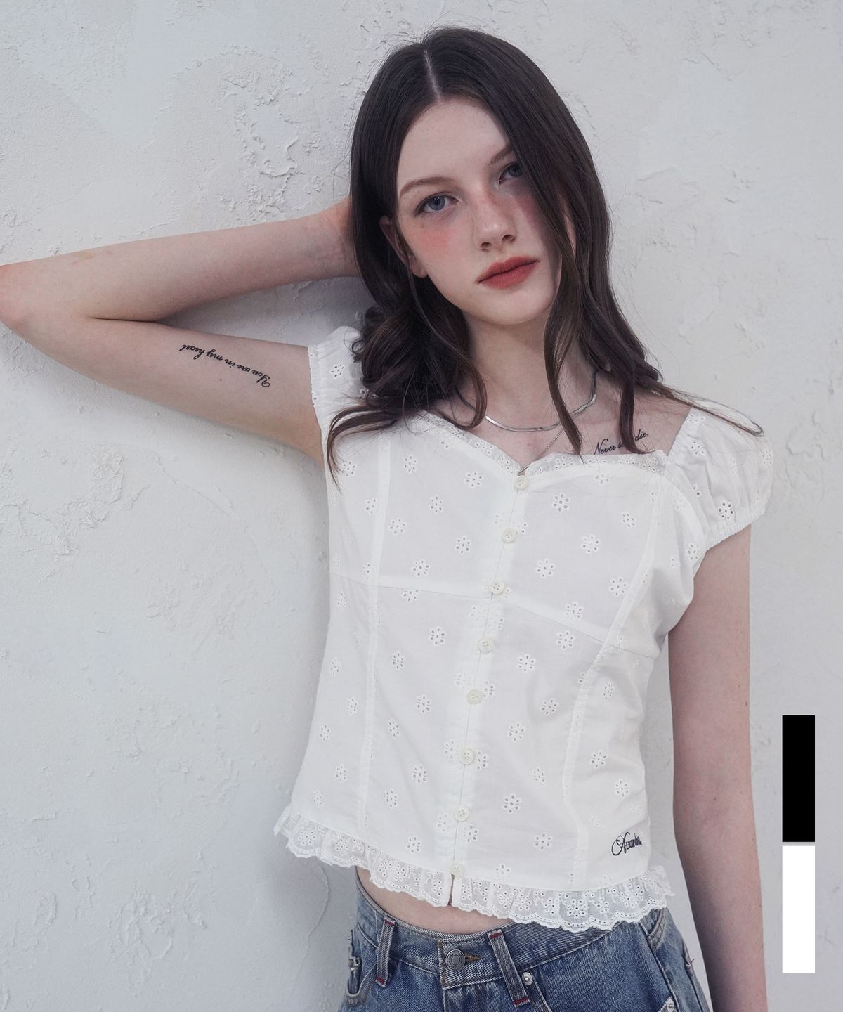 어반드레스(AVANDRESS) Misty Bow Blouse - 2COL