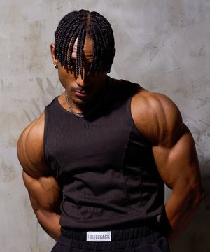 TBK 골지 절개 나시 2color