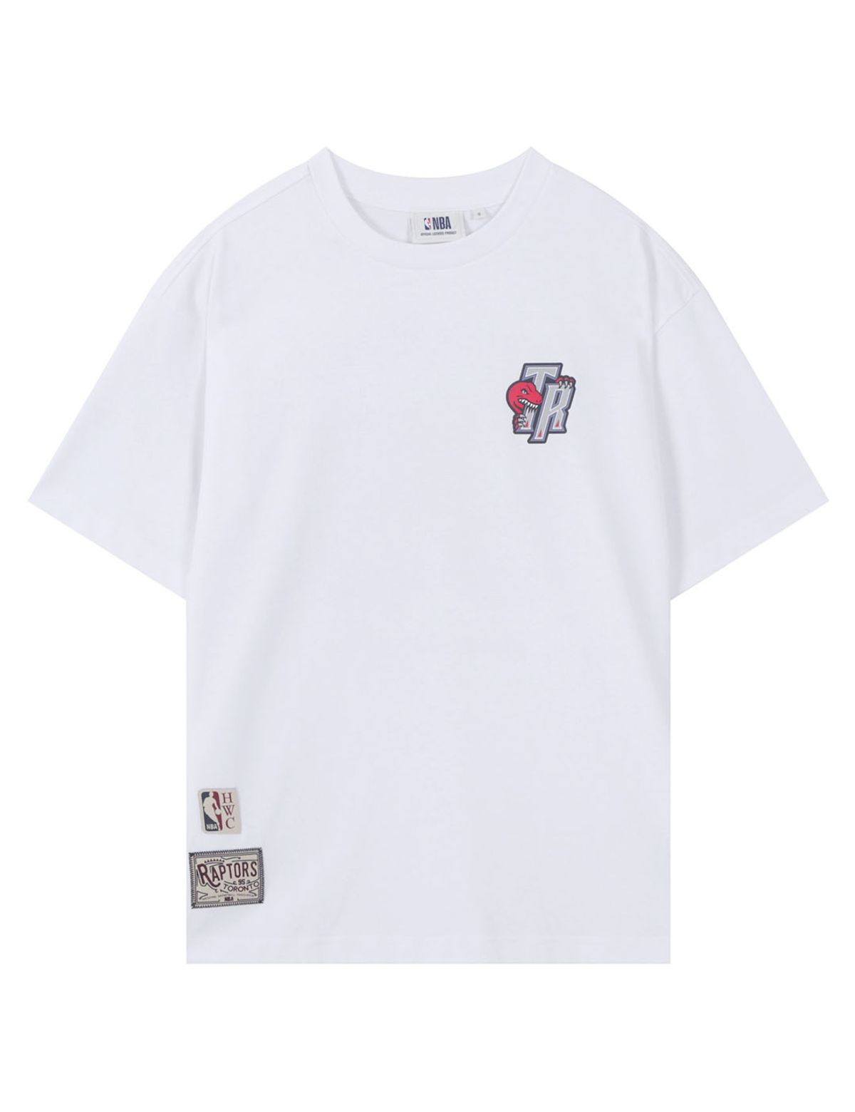 엔비에이(NBA) HWC TOR 그래픽 반팔 티셔츠(N252TS851P) 화이트