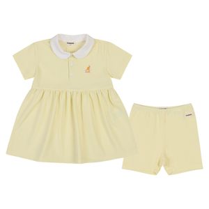 [베이비] 쿨 피케 원피스 RB 2964 옐로우