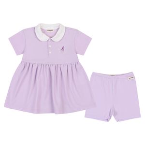 [베이비] 쿨 피케 원피스 RB 2964 라벤더