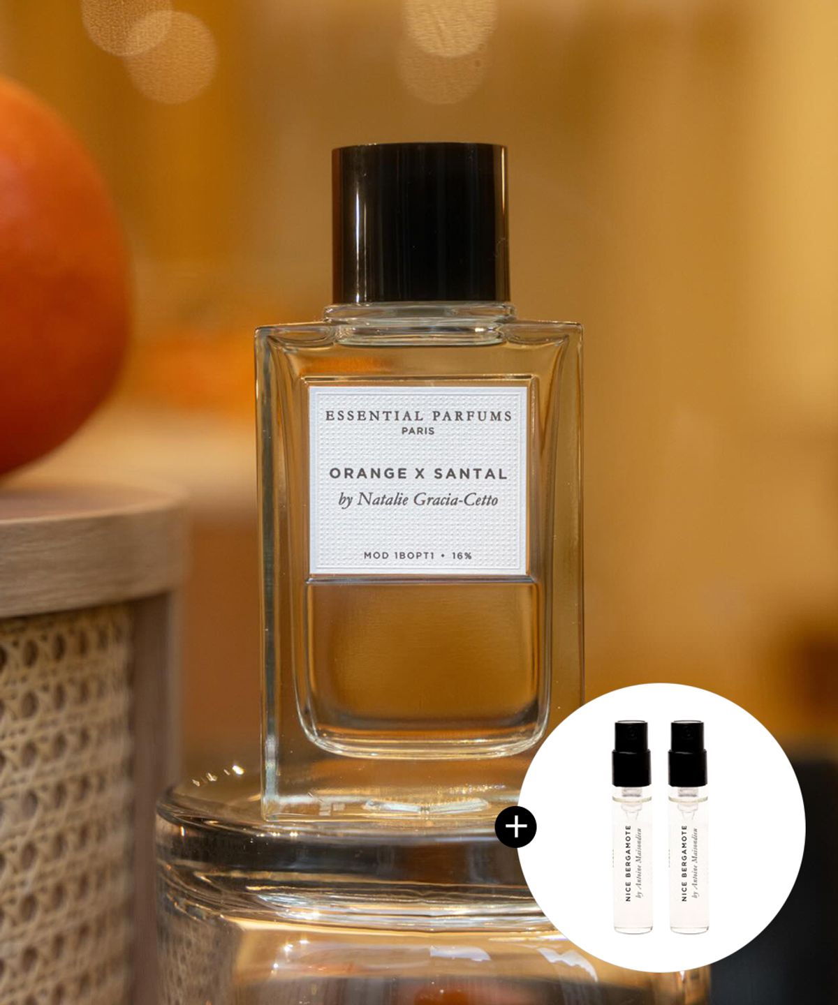 에센셜 퍼퓸(ESSENTIAL PARFUMS) 오렌지 상탈 바이 나탈리 그라시아 세토 오 드 퍼퓸 100ml [증정] 랜덤 바이알 (2ml*2종)