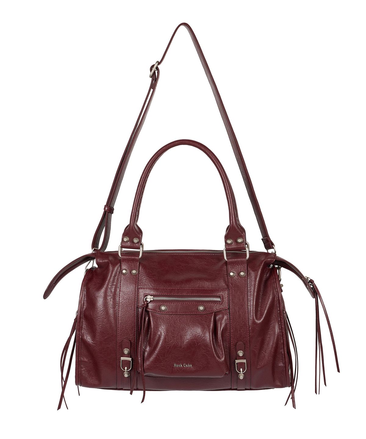 락케이크(ROCKCAKE) Big Diaz Bag - Burgundy