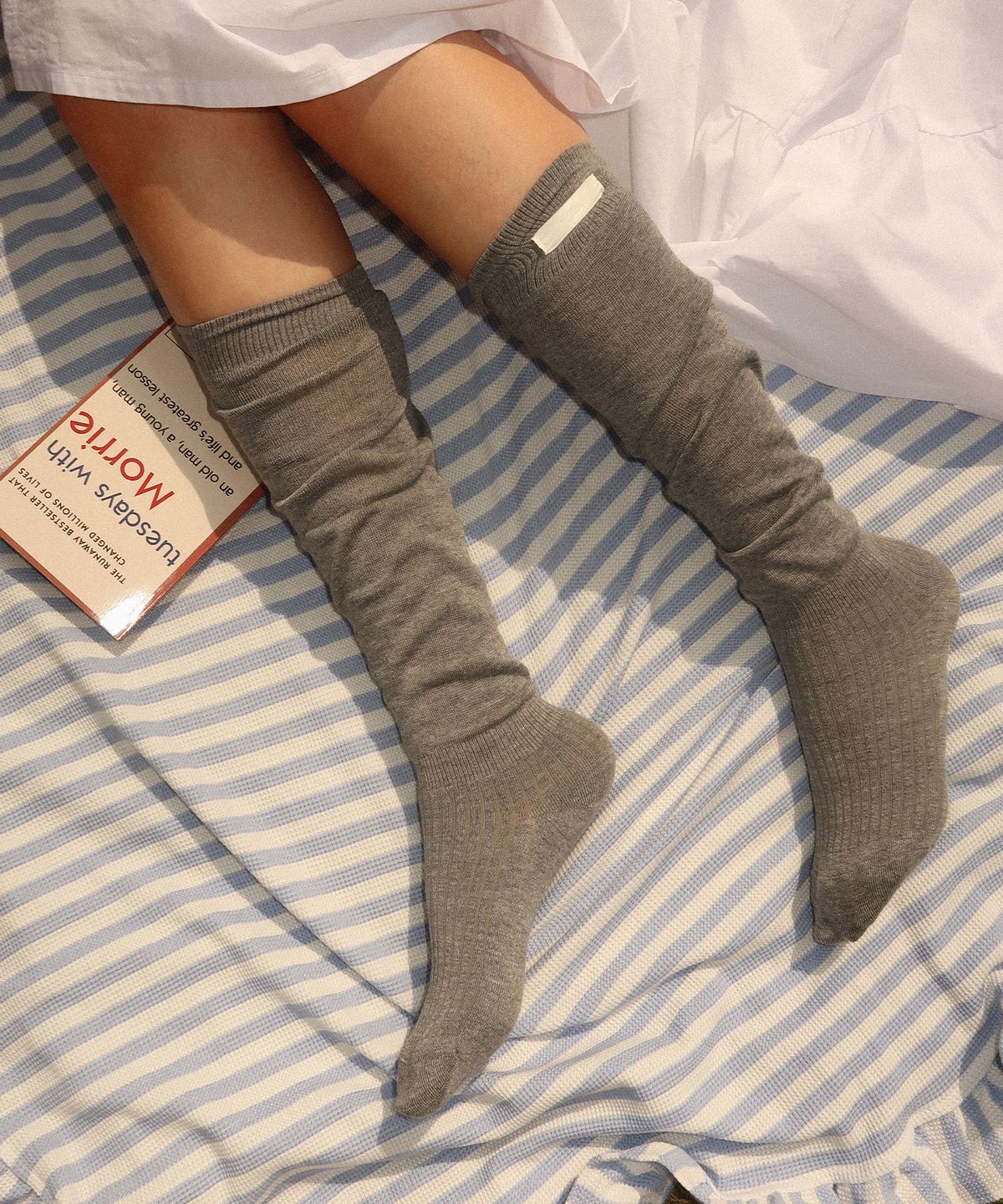 킬리만(KILLIMAN) Summer Wrinkle Socks - Gray