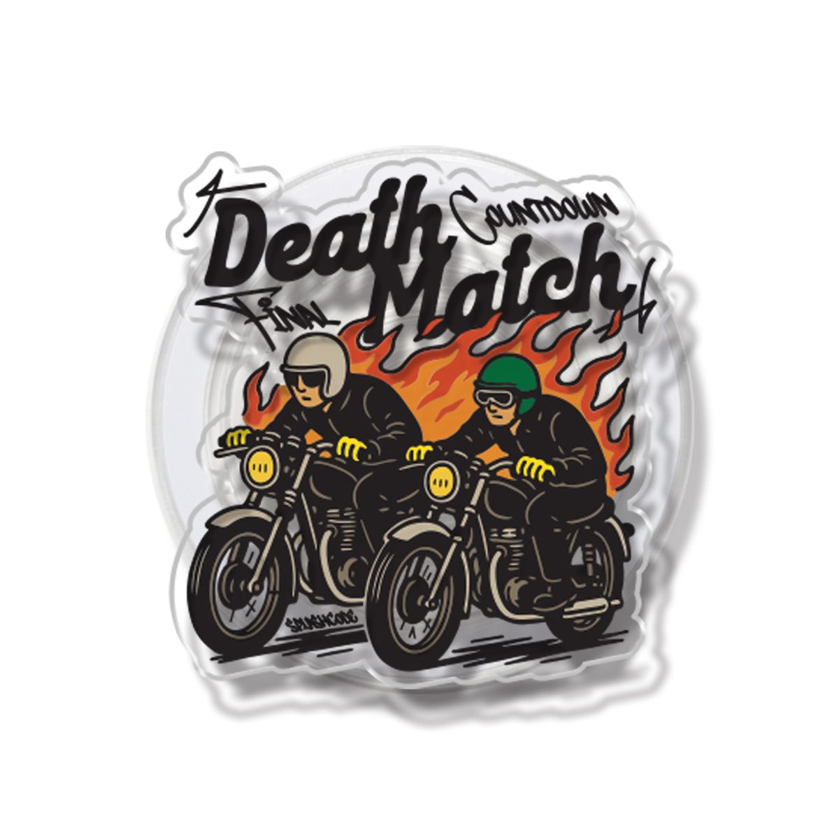 스플래시코드(SPLASHCODE) 맥세이프 클리어톡 - 데스매치(Death Match)