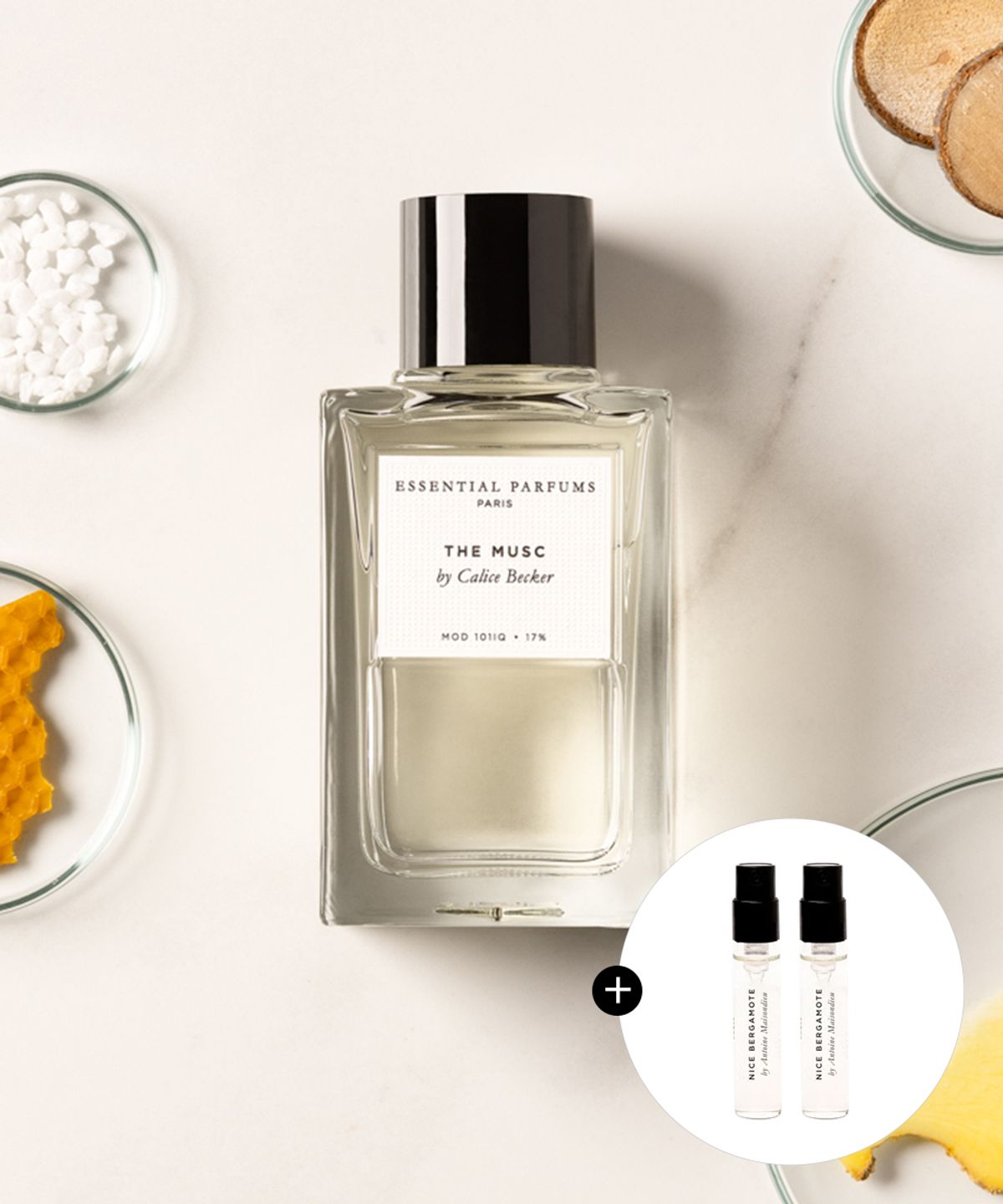 에센셜 퍼퓸(ESSENTIAL PARFUMS) 더 머스크 바이 칼리스 베커 오 드 퍼퓸 100ml [증정] 랜덤 바이알 (2ml*2종)