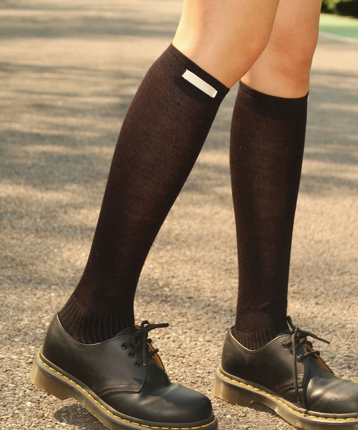 킬리만(KILLIMAN) Summer Wrinkle Socks - Black