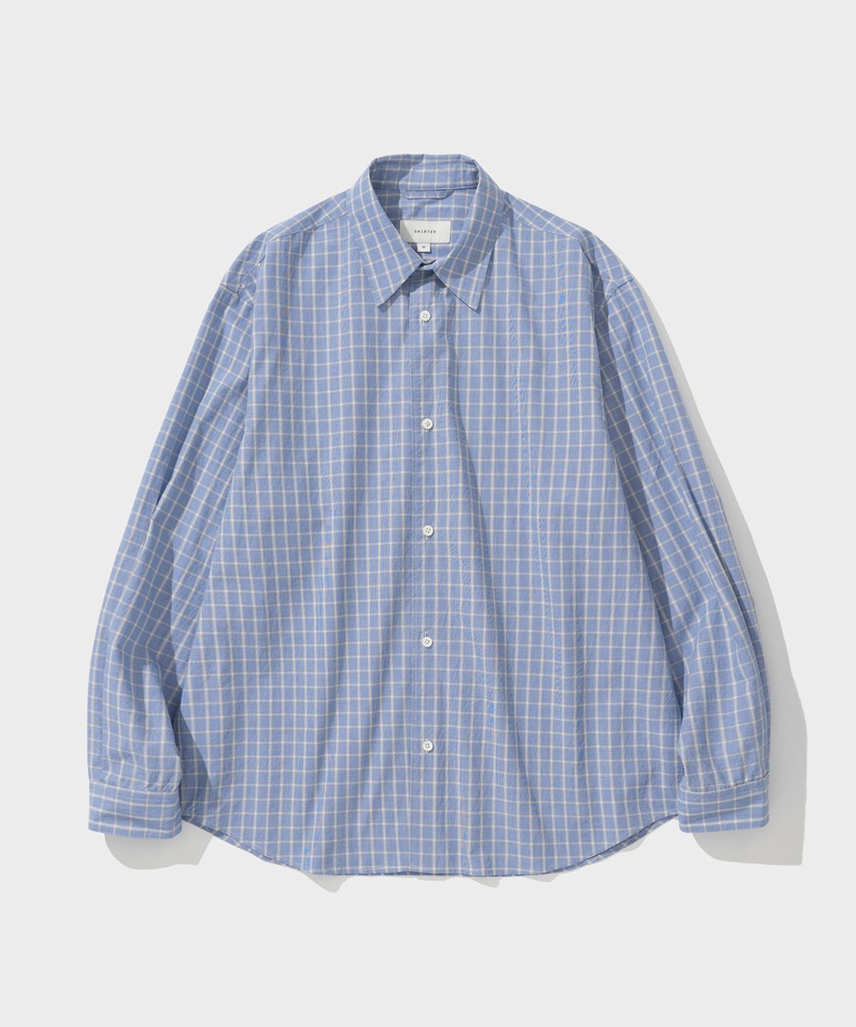 셔터(SHIRTER) ARCHE SHIRT (CHECK BLUE)