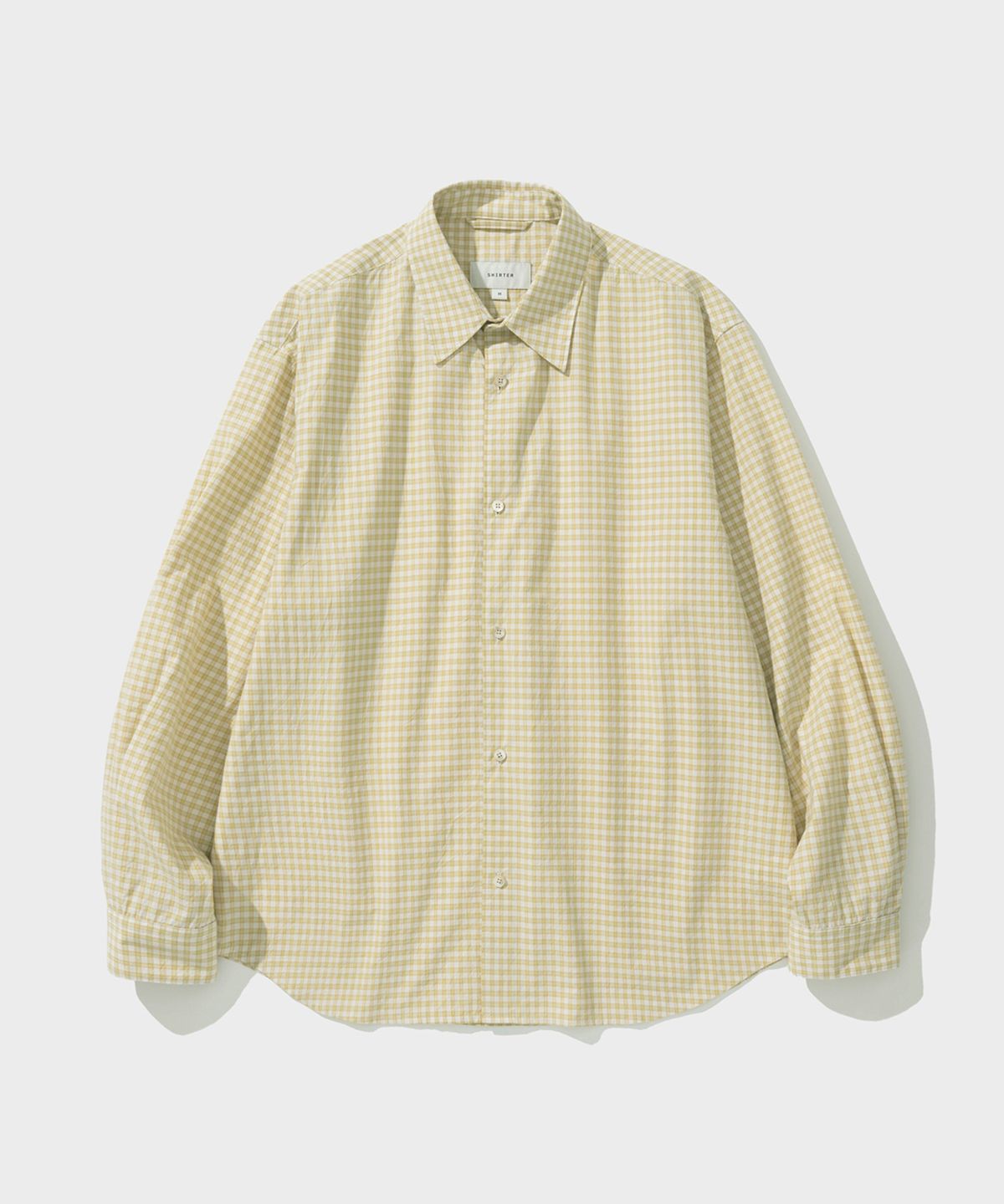 셔터(SHIRTER) ARCHE SHIRT (CHECK YELLOW)