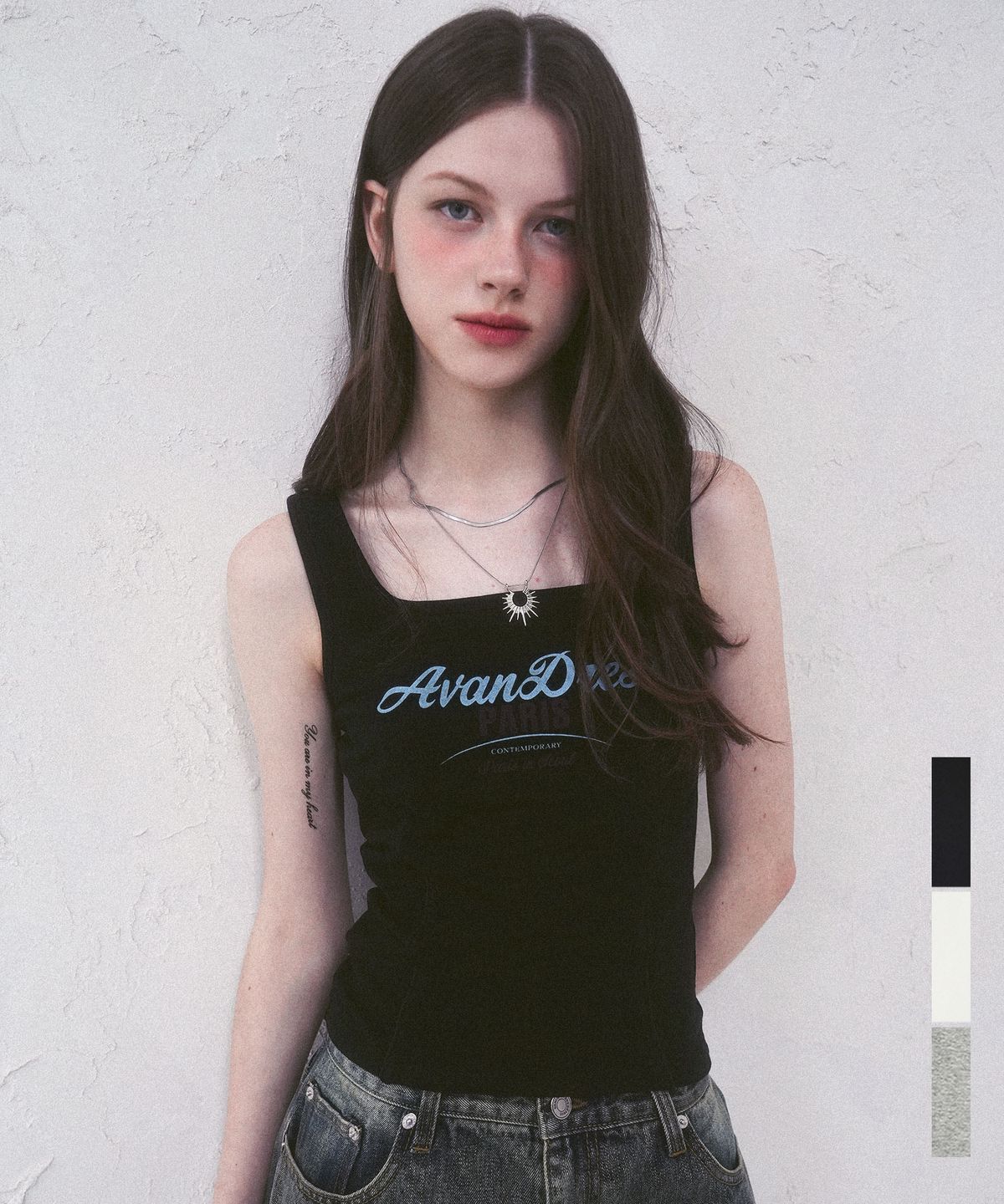 어반드레스(AVANDRESS) Ringside Tank Top - 3COL