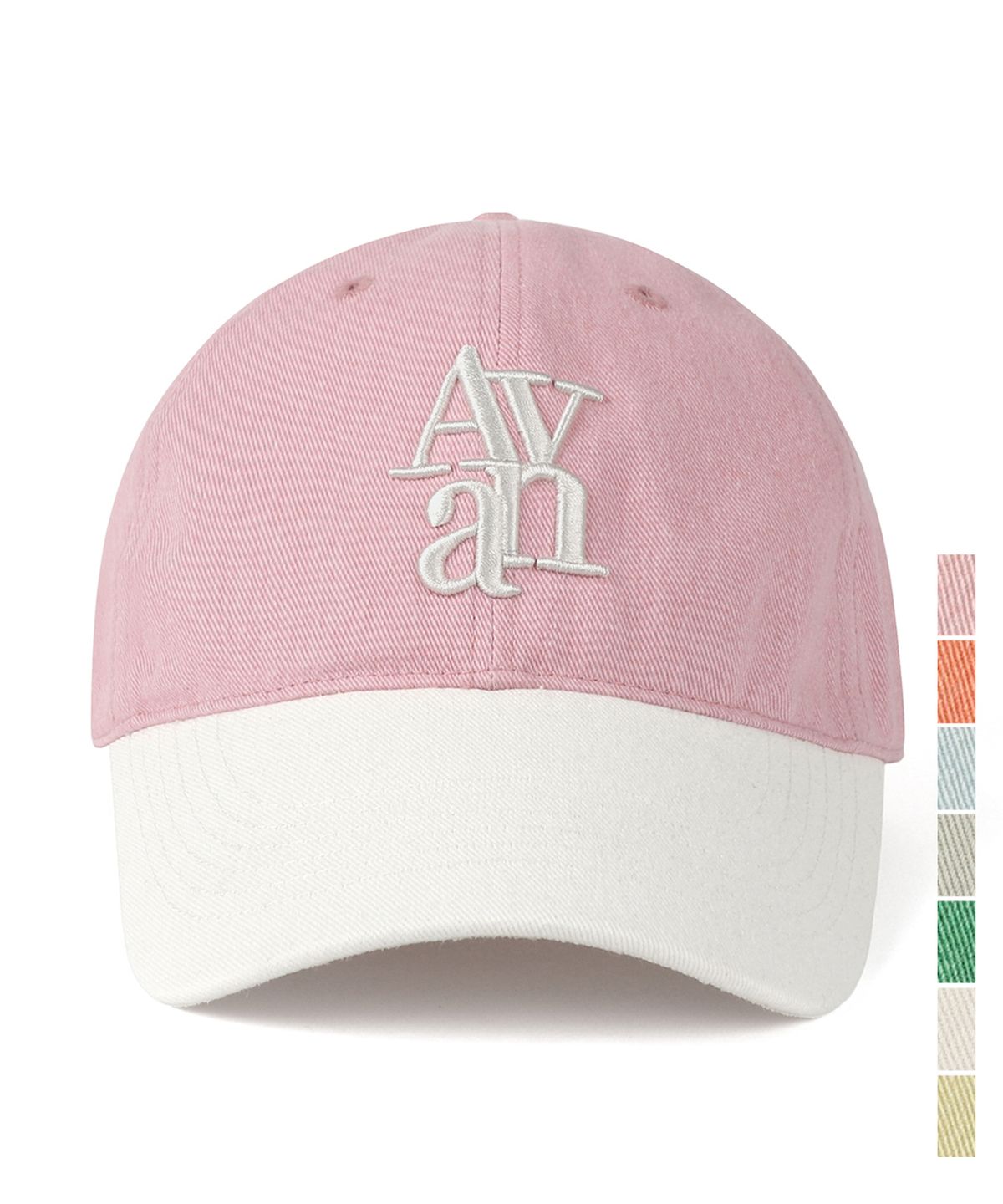 어반드레스(AVANDRESS) Classic Aa Color Block Cap - 7COL