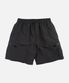 NYLON UTILITY POCKET SHORTS _ CHARCOAL